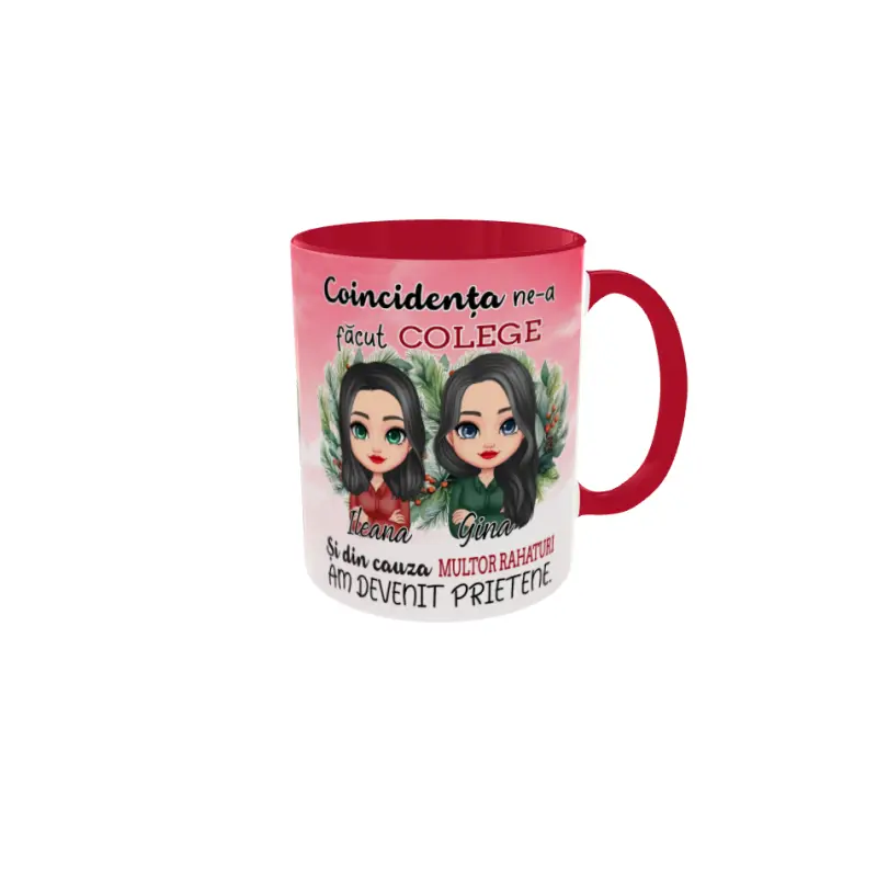 Coincidenta ne-a facut colege, cana ceramica, 330ml, cgs1816